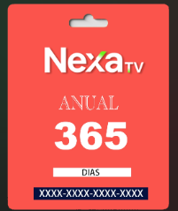 Recarga NexaTV Anual