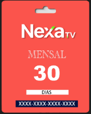 Recarga NexaTV Mensal