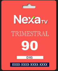 Recarga NexaTV Trimestral