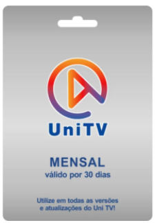 Gift Card UniTV Mensal